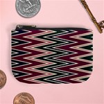 Pattern Zigzag Stripe Design Mini Coin Purse