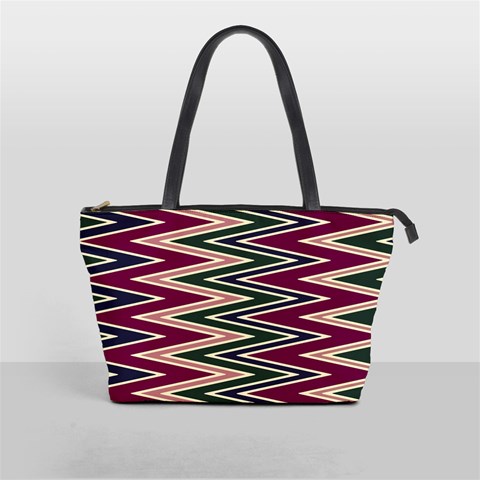 Pattern Zigzag Stripe Design Classic Shoulder Handbag from ArtsNow.com Front