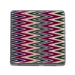 Pattern Zigzag Stripe Design Memory Card Reader (Square 5 Slot)