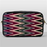 Pattern Zigzag Stripe Design Toiletries Bag (One Side)