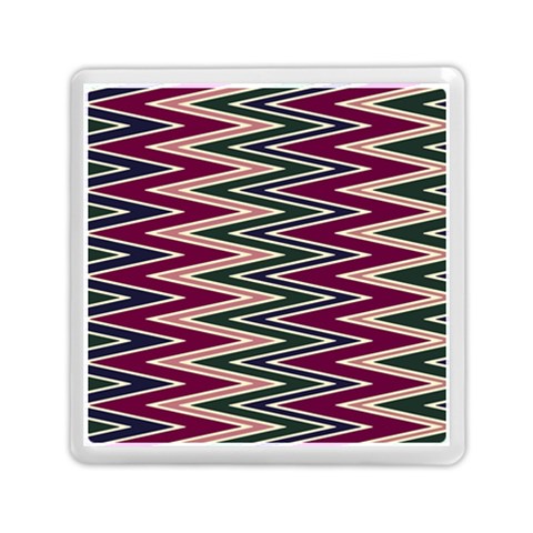 Pattern Zigzag Stripe Design Memory Card Reader (Square) from ArtsNow.com Front