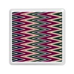 Pattern Zigzag Stripe Design Memory Card Reader (Square)