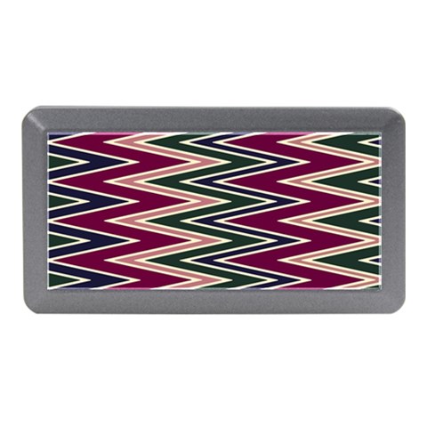 Pattern Zigzag Stripe Design Memory Card Reader (Mini) from ArtsNow.com Front