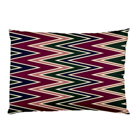 Pattern Zigzag Stripe Design Pillow Case (Two Sides) from ArtsNow.com Front