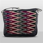 Pattern Zigzag Stripe Design Messenger Bag