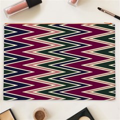 Pattern Zigzag Stripe Design Cosmetic Bag (XXL) from ArtsNow.com Back