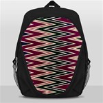 Pattern Zigzag Stripe Design Backpack Bag