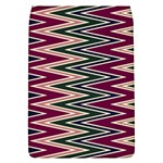 Pattern Zigzag Stripe Design Removable Flap Cover (L)