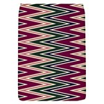 Pattern Zigzag Stripe Design Removable Flap Cover (S)