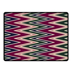 Pattern Zigzag Stripe Design Two Sides Fleece Blanket (Small) from ArtsNow.com 45 x34  Blanket Front