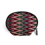 Pattern Zigzag Stripe Design Accessory Pouch (Small)