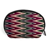 Pattern Zigzag Stripe Design Accessory Pouch (Large)