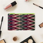 Pattern Zigzag Stripe Design Cosmetic Bag (XS)