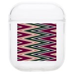 Pattern Zigzag Stripe Design Soft TPU AirPods 1/2 Case