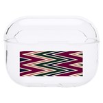 Pattern Zigzag Stripe Design Hard PC AirPods Pro Case