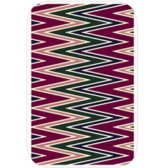 Pattern Zigzag Stripe Design Belt Pouch Bag (Large) from ArtsNow.com Back