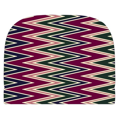 Pattern Zigzag Stripe Design Make Up Case (Large) from ArtsNow.com Back