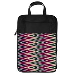 Pattern Zigzag Stripe Design Foldable Shoe Storage Bag