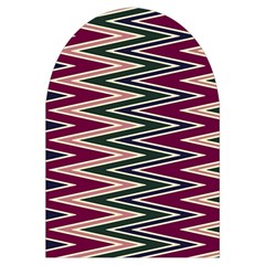 Pattern Zigzag Stripe Design Microwave Oven Glove from ArtsNow.com Front