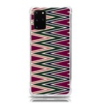 Pattern Zigzag Stripe Design Samsung Galaxy S20 Plus 6.7 Inch TPU UV Case