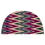 Pattern Zigzag Stripe Design Anti Scalding Pot Cap