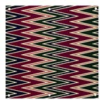 Pattern Zigzag Stripe Design Banner and Sign 3  x 3 