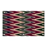 Pattern Zigzag Stripe Design Banner and Sign 5  x 3 