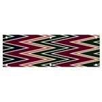 Pattern Zigzag Stripe Design Banner and Sign 6  x 2 