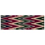 Pattern Zigzag Stripe Design Banner and Sign 9  x 3 