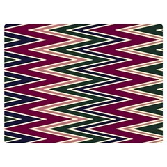 Pattern Zigzag Stripe Design Two Sides Premium Plush Fleece Blanket (Baby Size) from ArtsNow.com 40 x30  Blanket Front