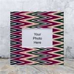 Pattern Zigzag Stripe Design White Box Photo Frame 4  x 6 