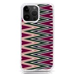 Pattern Zigzag Stripe Design iPhone 14 Pro Max TPU UV Print Case