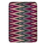 Pattern Zigzag Stripe Design Rectangular Glass Fridge Magnet (4 pack)