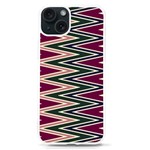 Pattern Zigzag Stripe Design iPhone 15 TPU UV Print Case