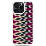 Pattern Zigzag Stripe Design iPhone 15 Pro Max TPU UV Print Case