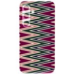 Pattern Zigzag Stripe Design Samsung Galaxy S24 6.2 Inch Black TPU UV Case