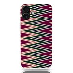 Pattern Zigzag Stripe Design iPhone 16 Plus TPU UV Print Case