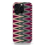 Pattern Zigzag Stripe Design iPhone 16 Pro TPU UV Print Case