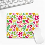 Leaves Pattern Seamless Texture Small Mousepad