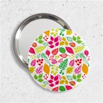 Leaves Pattern Seamless Texture 2.25  Handbag Mirrors