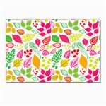 Leaves Pattern Seamless Texture Postcard 4 x 6  (Pkg of 10)