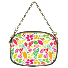 Leaves Pattern Seamless Texture Chain Purse (Two Sides) from ArtsNow.com Front