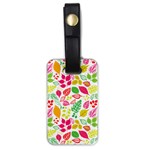 Leaves Pattern Seamless Texture Luggage Tag (one side)