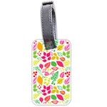 Leaves Pattern Seamless Texture Luggage Tag (two sides)