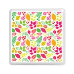 Leaves Pattern Seamless Texture Memory Card Reader (Square)