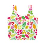 Leaves Pattern Seamless Texture Full Print Recycle Bag (M)