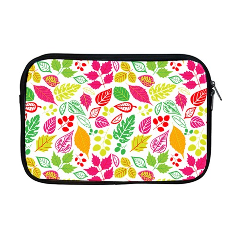 Leaves Pattern Seamless Texture Apple MacBook Pro 17  Zipper Case from ArtsNow.com Front