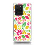 Leaves Pattern Seamless Texture Samsung Galaxy S20 Ultra 6.9 Inch TPU UV Case