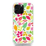 Leaves Pattern Seamless Texture iPhone 16 Pro Max TPU UV Print Case