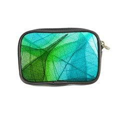 Texture Green Leaf Abstraction 3d Coin Purse from ArtsNow.com Back